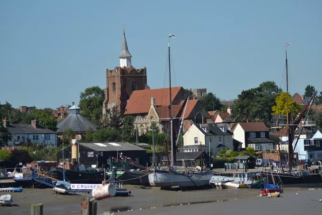 Maldon promenade view in Essex